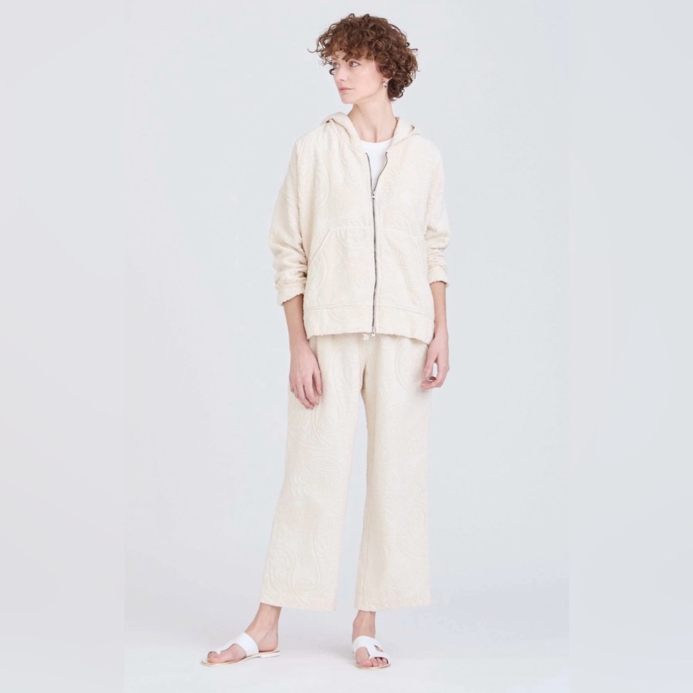 Devotion Twins Cropped Cotton Cream Pants Size S